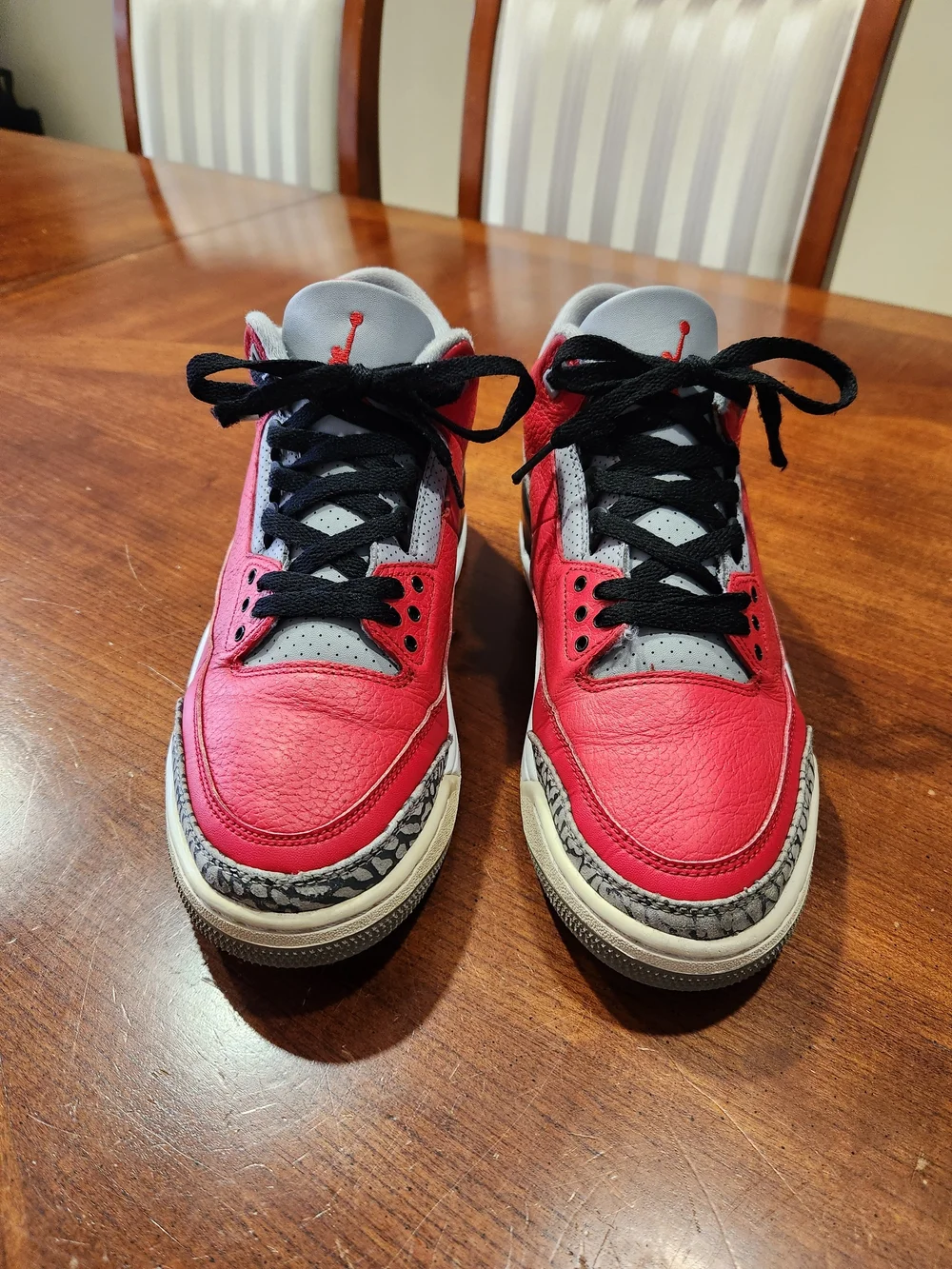 Jordan Retro 3s Size 9 Men Used Condition Replaced InSoles